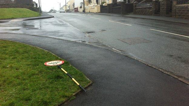 Abandoned lollipop