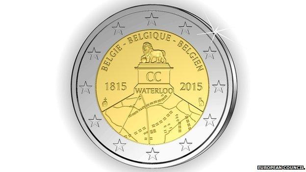 The two euro coin