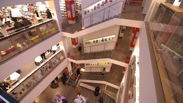 Foyles' new flagship building