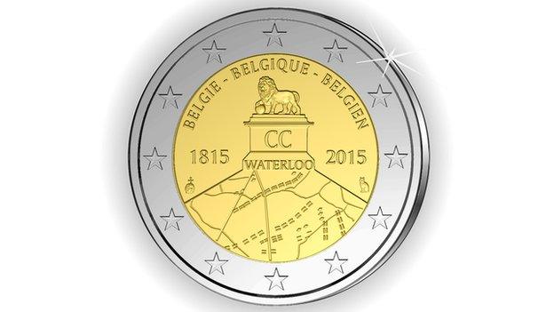 The two euro coin