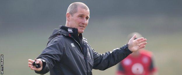 England head coach Stuart Lancaster