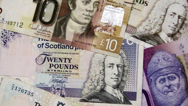 scottish banknotes