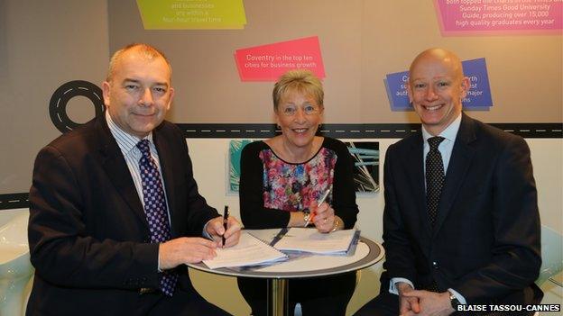 The council signs the deal