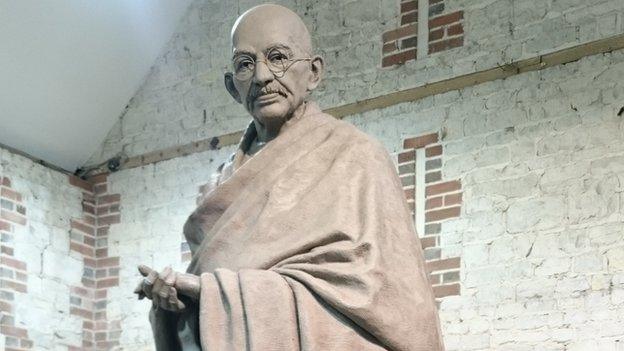 Gandhi statue