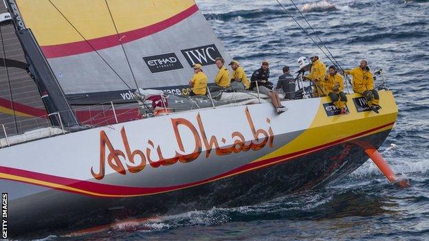 Abu Dhabi Ocean Racing team