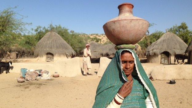 Pakistani woman Laxmi Bheel