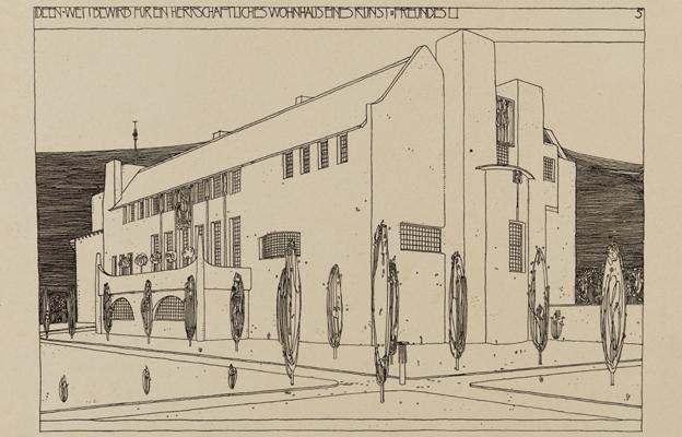 Mackintosh design for "House for an Art Lover"