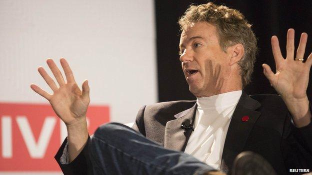 Rand Paul at South by Southwest in Austin TX