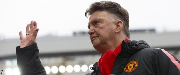 Man Utd manager Louis van Gaal