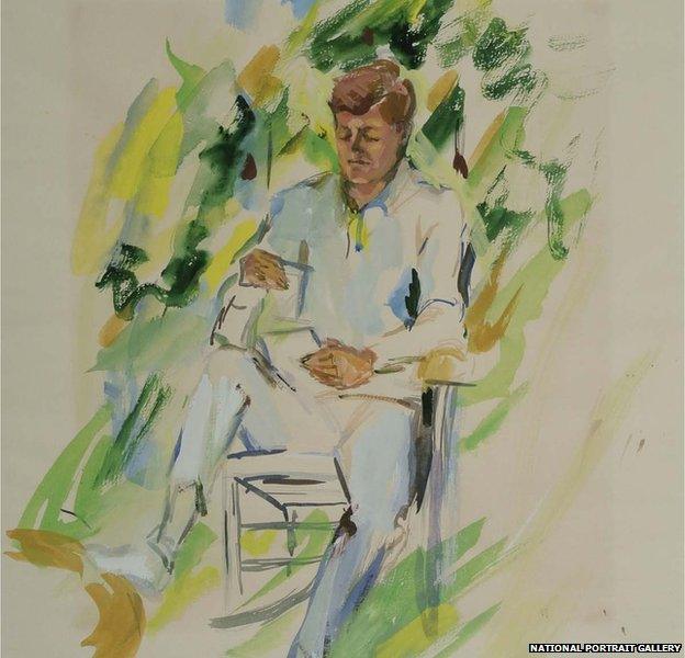 JFK portrait