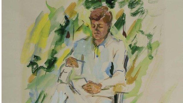 JFK portrait