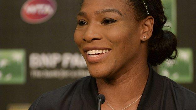 Serena Williams explained her decision to end her 14-year boycott to reporters at Indian Wells