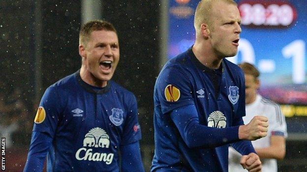 James McCarthy and Steven Naismith