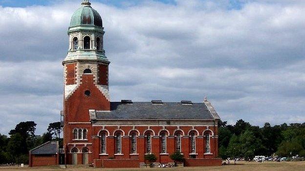 Netley Chapel at Royal Victoria Country Park