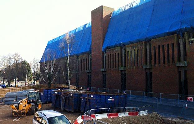 Exterior view of Greyfriars bus station