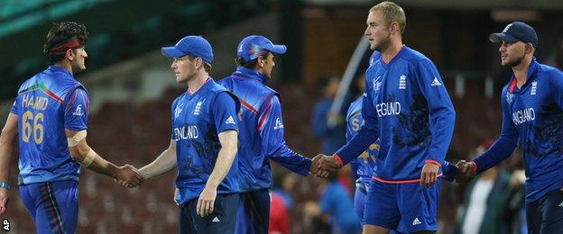 England complete victory against Afghanistan