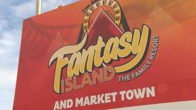 Fantasy Island sign