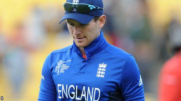 England World Cup captain Eoin Morgan