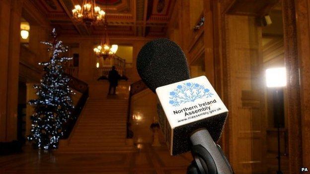 Stormont microphone