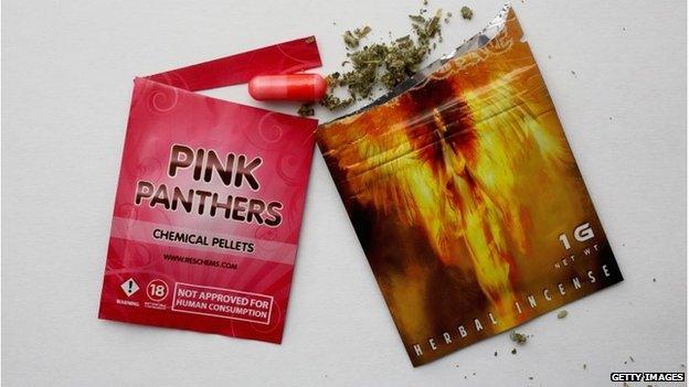 Packets containing "Legal Highs"