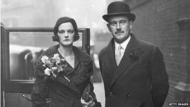 Sir Stewart Menzies, shown with his wife, Pamela, served as head of the British Secret Service