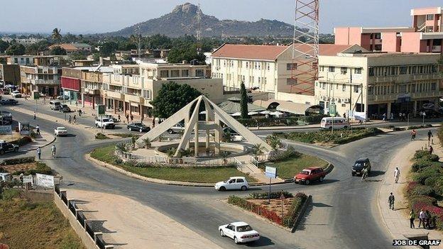 Dodoma town centre