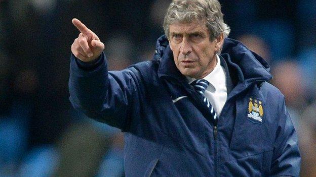 Manuel Pellegrini, Manchester City manager