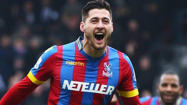 Crystal Palace defender Joel Ward