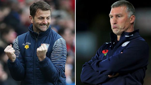 Tim Sherwood and Nigel Pearson