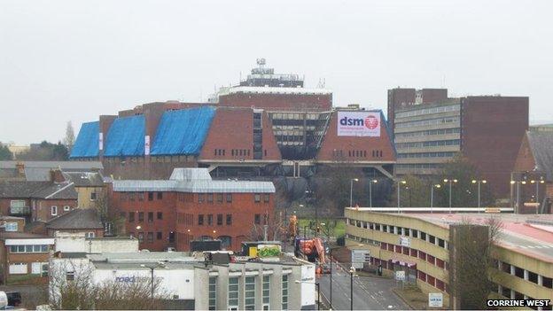 View of Greyfriars bus station