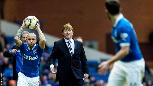 New Rangers manager Stuart McCall