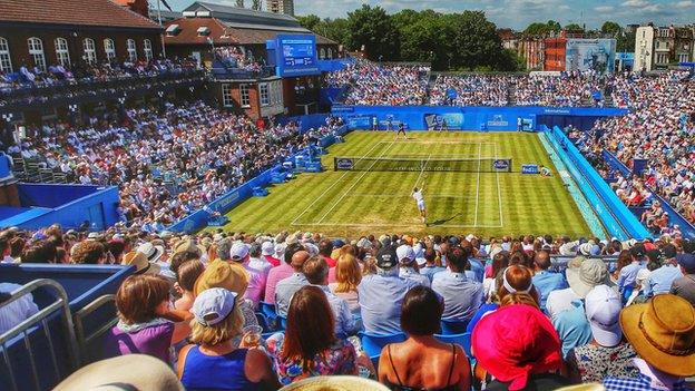 Queen's Club, potential Davis Cup host, in London