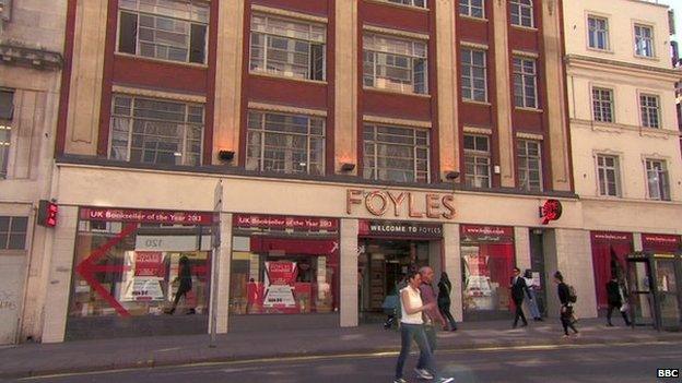 Foyles' former flagship store