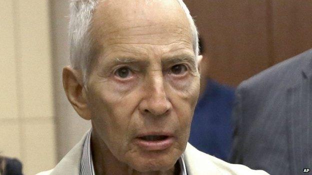 Robert Durst, subject of The Jinx documentary - in Houston - file photo from August 2014.