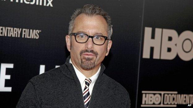 Andrew Jarecki, director of HBO documentary The Jinx: The Life and Deaths of Robert Durst, in New York City - January 28, 2015