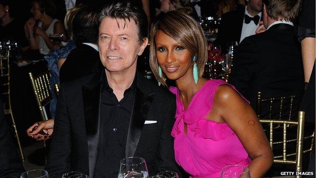 David Bowie and Iman