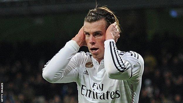 Real Madrid forward Gareth Bale