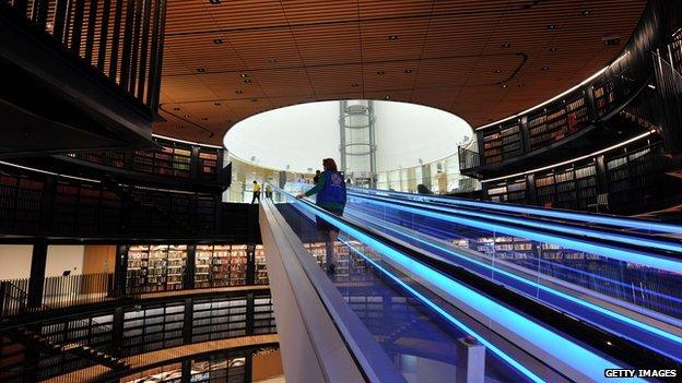 Library interior