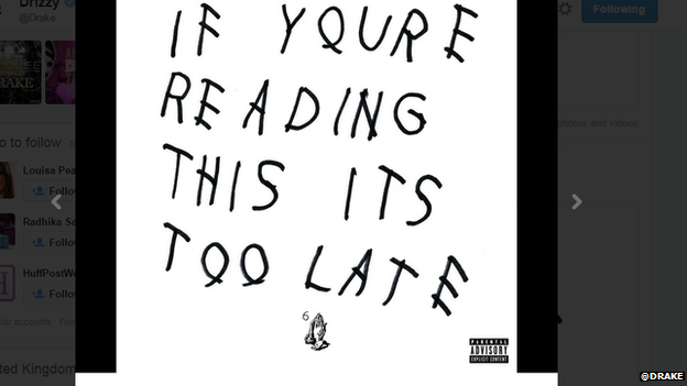 Drake's Twitter