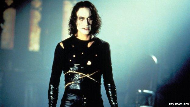 Brandon Lee as The Crow