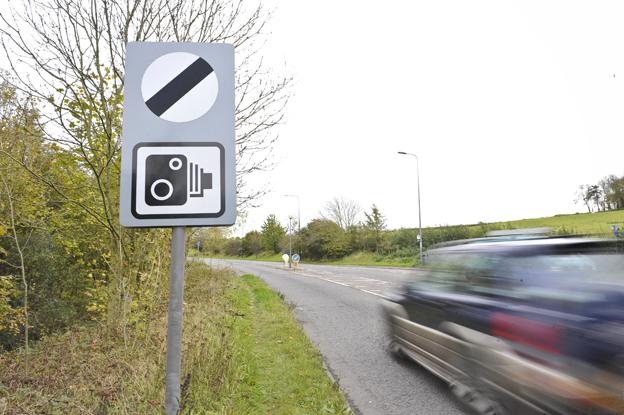 Sign indicates end of speed limit zone