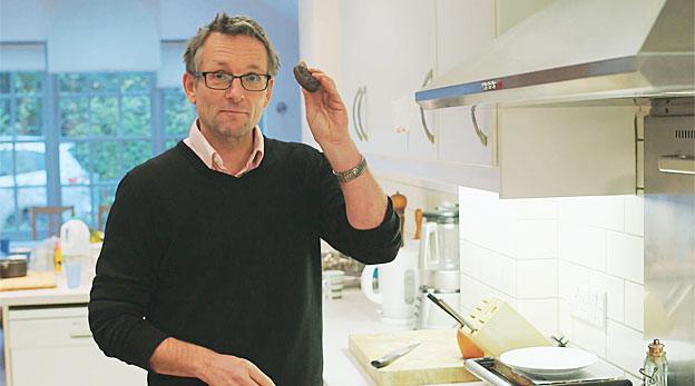 Mosley with his blood sausage