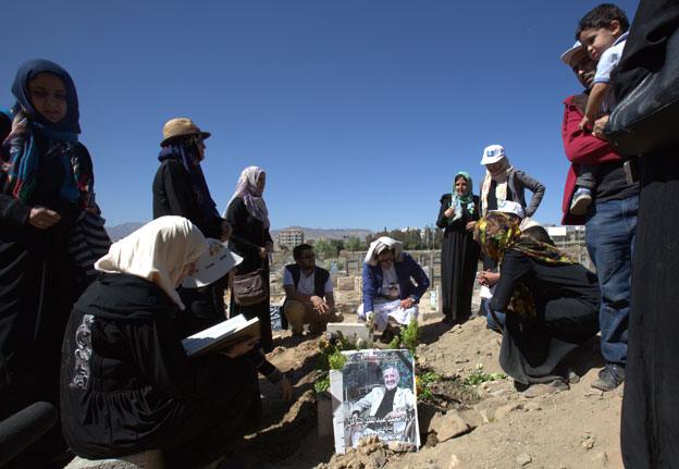 Burial of Dr Mohamed Al Mutawakil