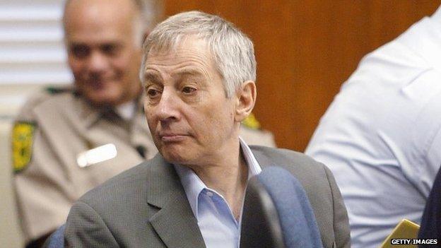 Robert Durst in court