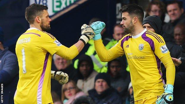 Ben Foster of West Brom