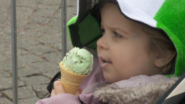 Toddler in Belfast