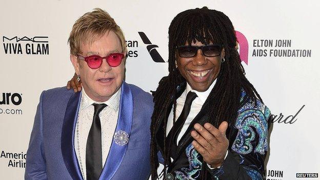 Elton John and Nile Rodgers