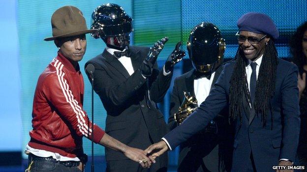 Pharrell Williams, Daft Punk, Nile Rodgers