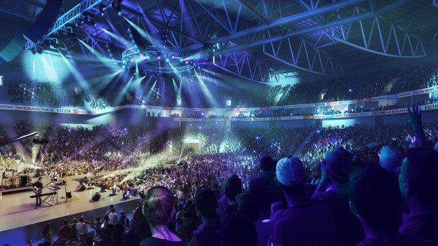 Winning design for Bristol Arena