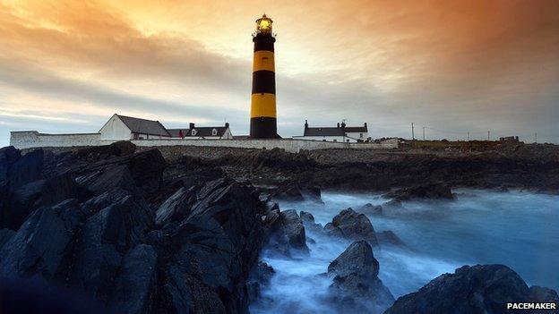 The lighthouse at St John's Point